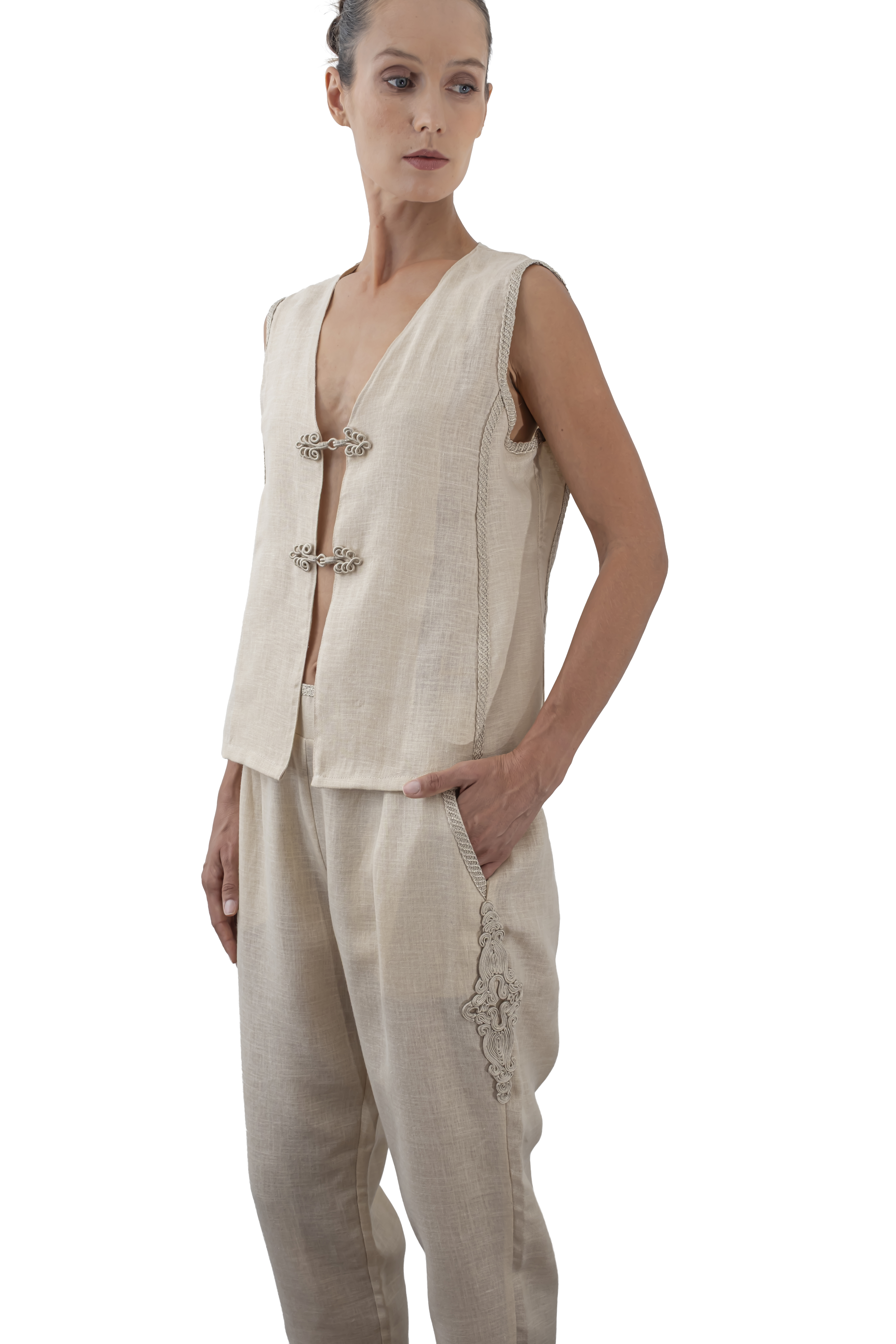 IVORY DUNE GILET