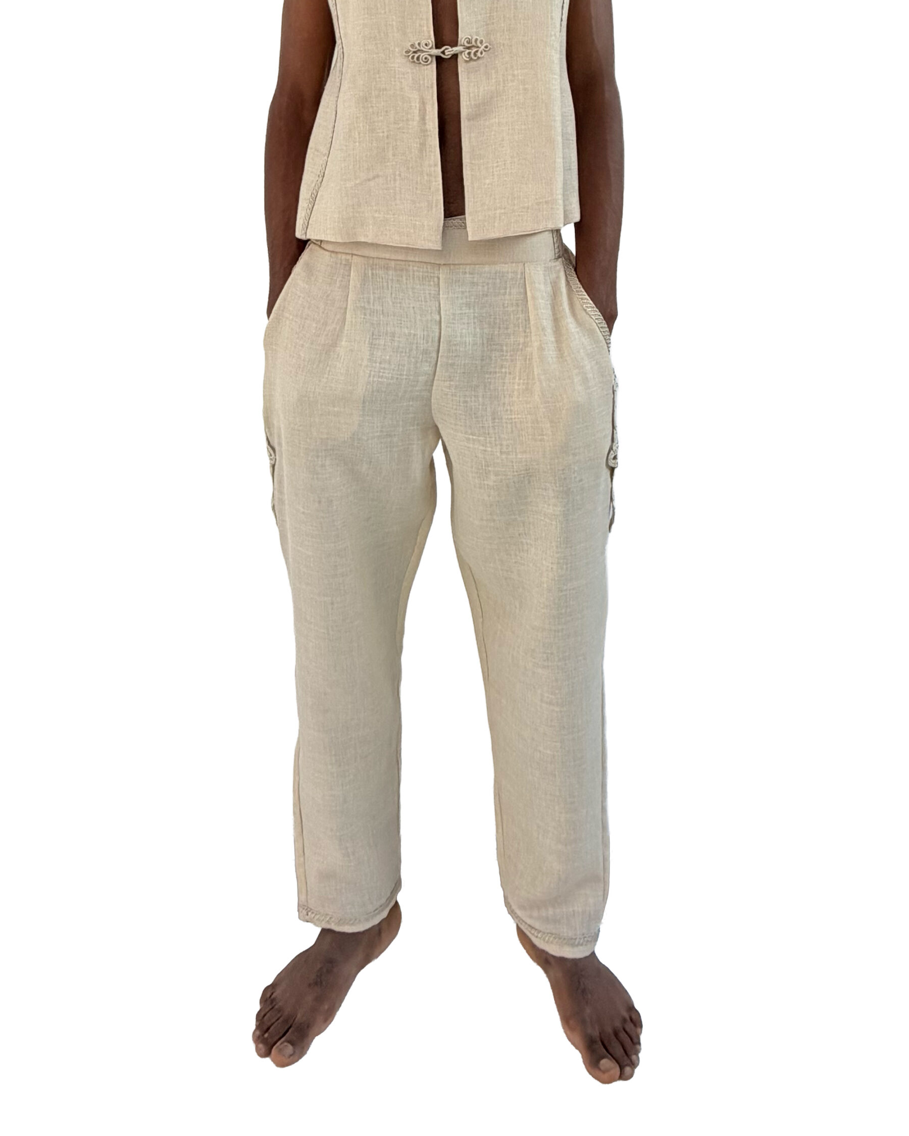 IVORY DUNE TROUSERS