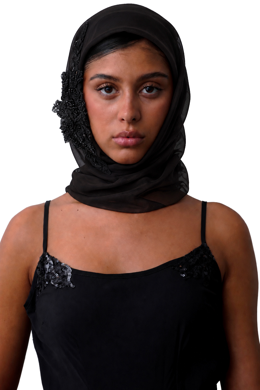 BLACK PEARL FOULARD