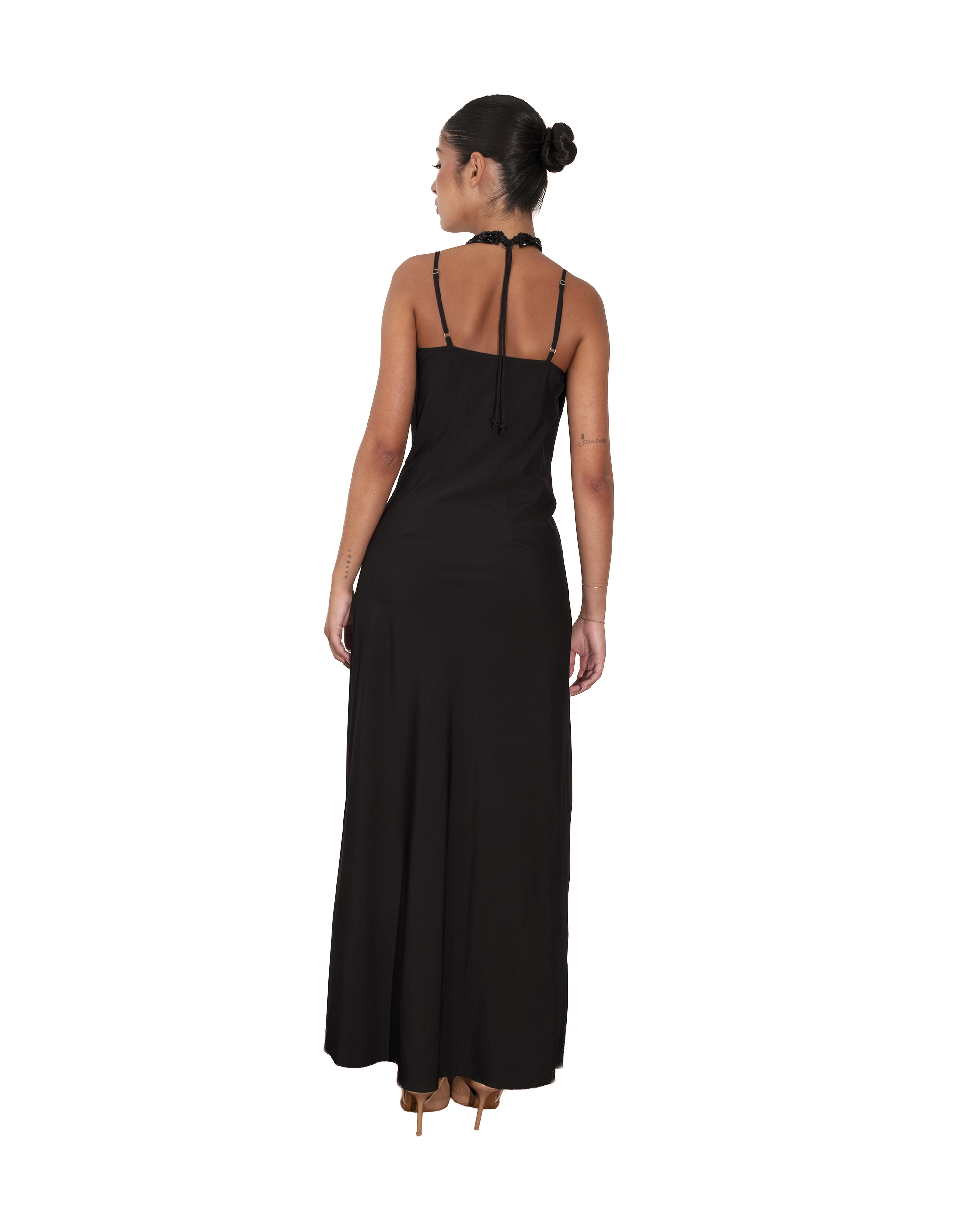 BLACK PEARL SOFT DRESS - immagine 3